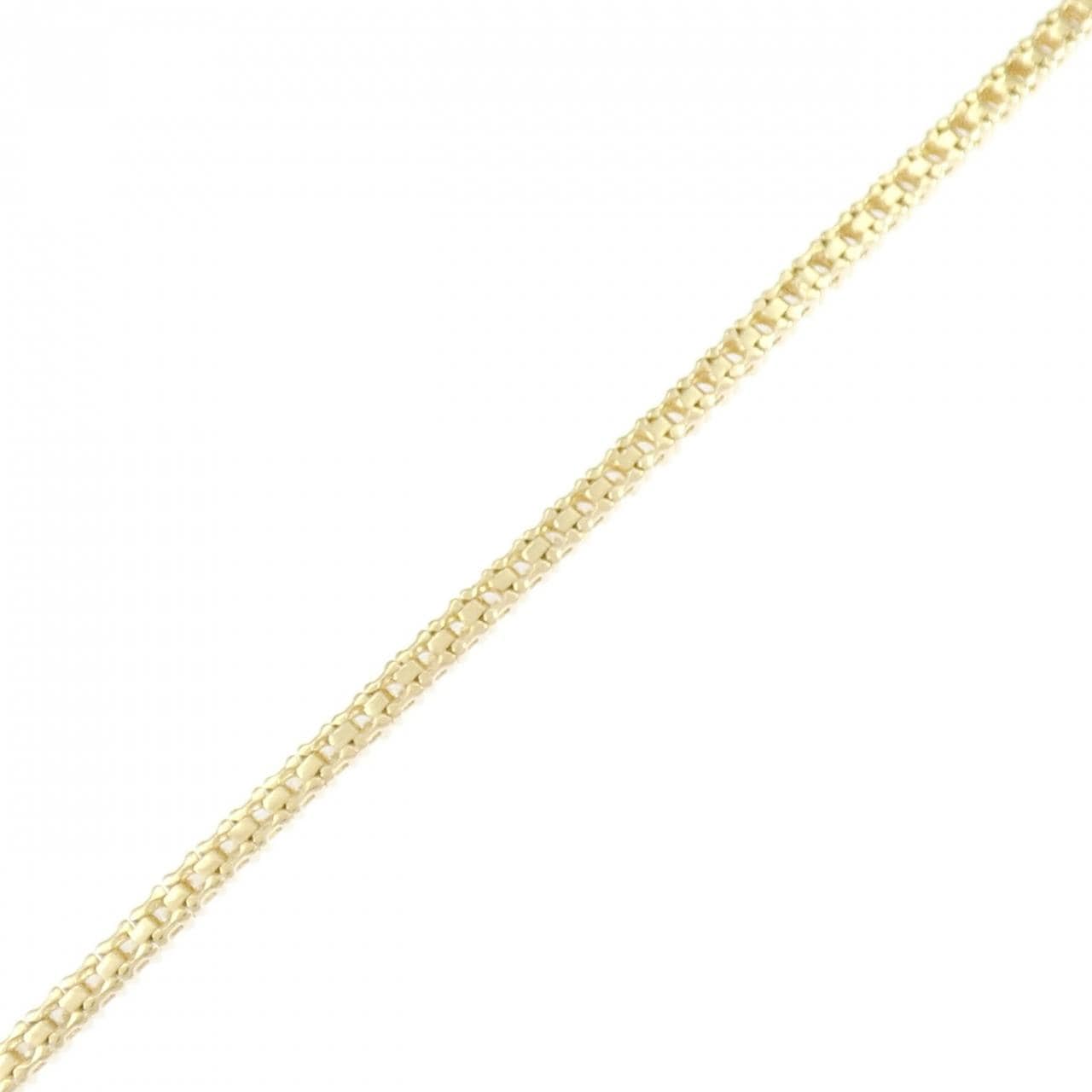 【リメイク】K18YG ダイヤモンド ブレスレット 1.33CT
