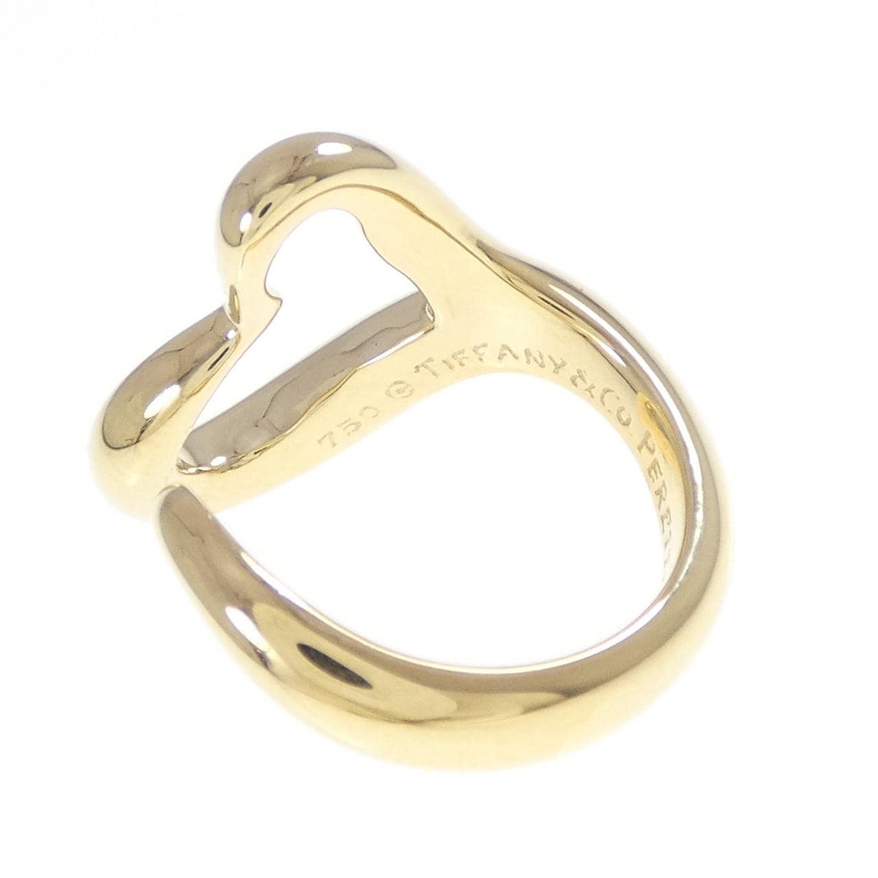 ティファニー オープンハート リング