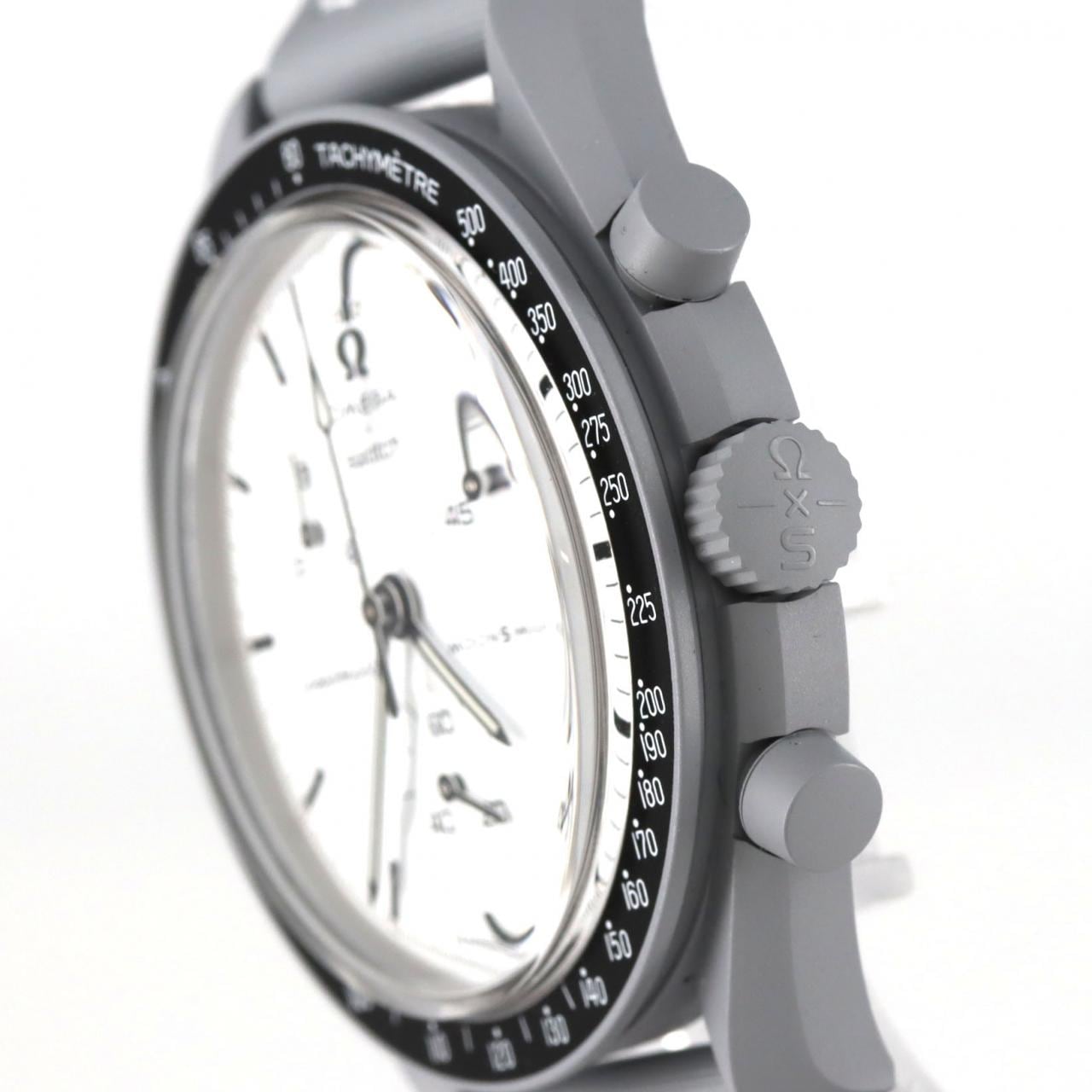 スウォッチ スウォッチxオメガ ミッショントゥザムーンフェイズ スヌーピー SO33B700 バイオセラミック クォーツ