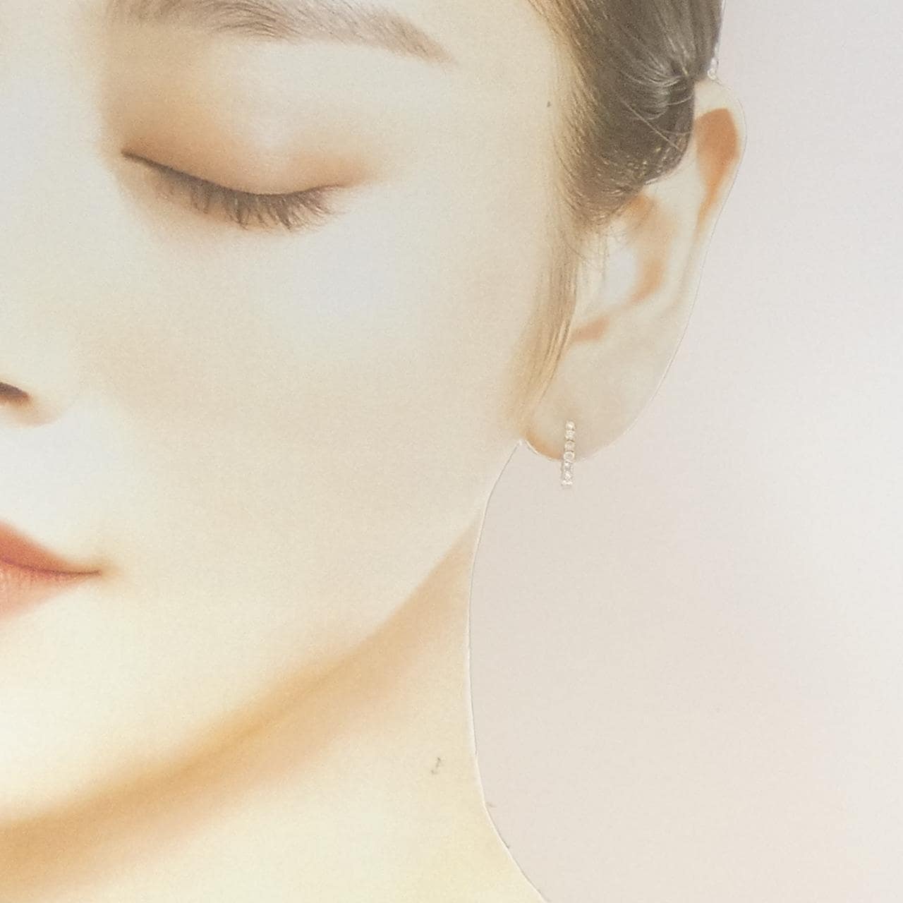 K18YG ダイヤモンド ピアス 0.50CT