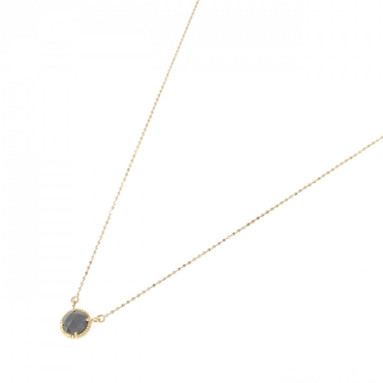 K18YG/750YG ダイヤモンド ネックレス 0.50CT