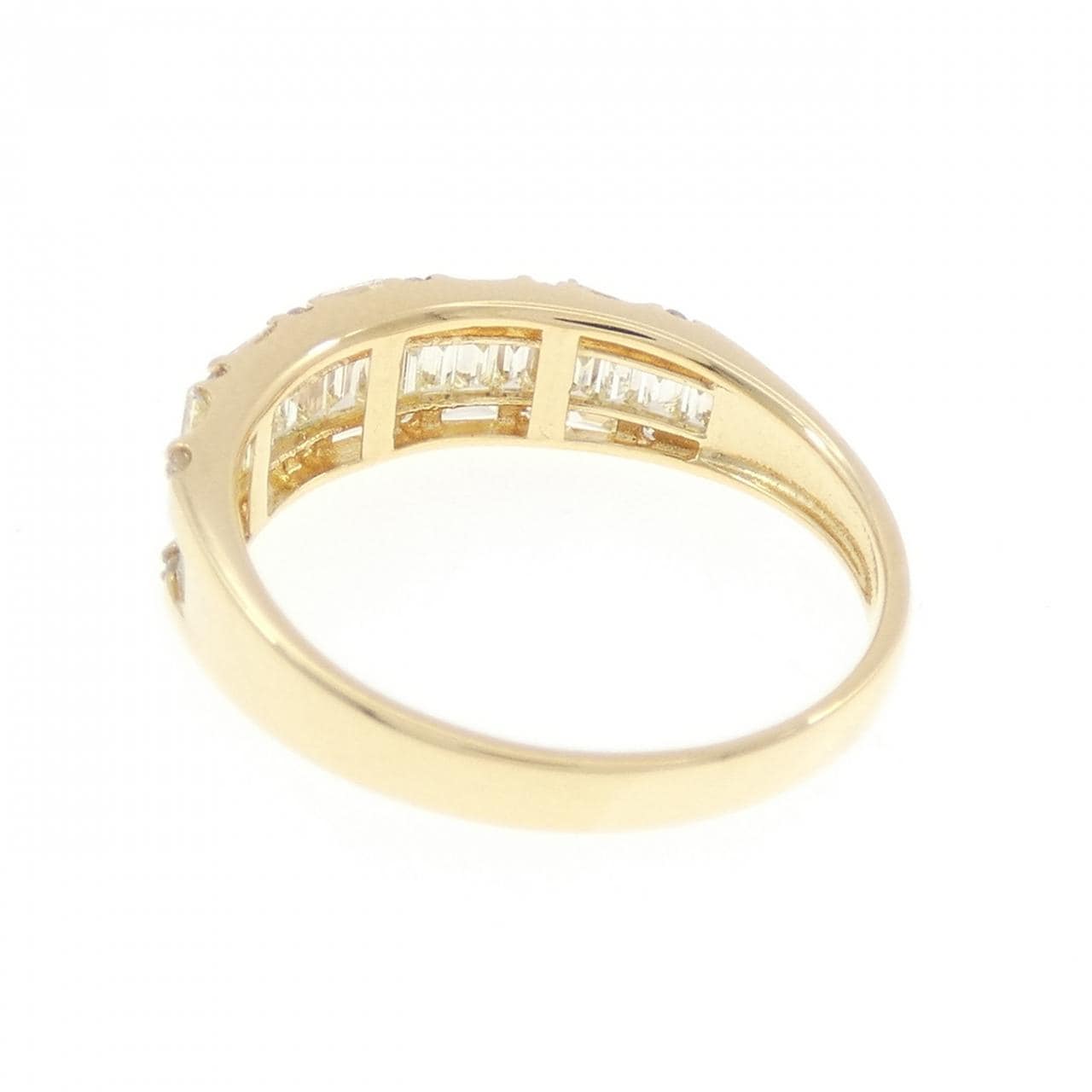 K18YG ダイヤモンド リング 0.70CT