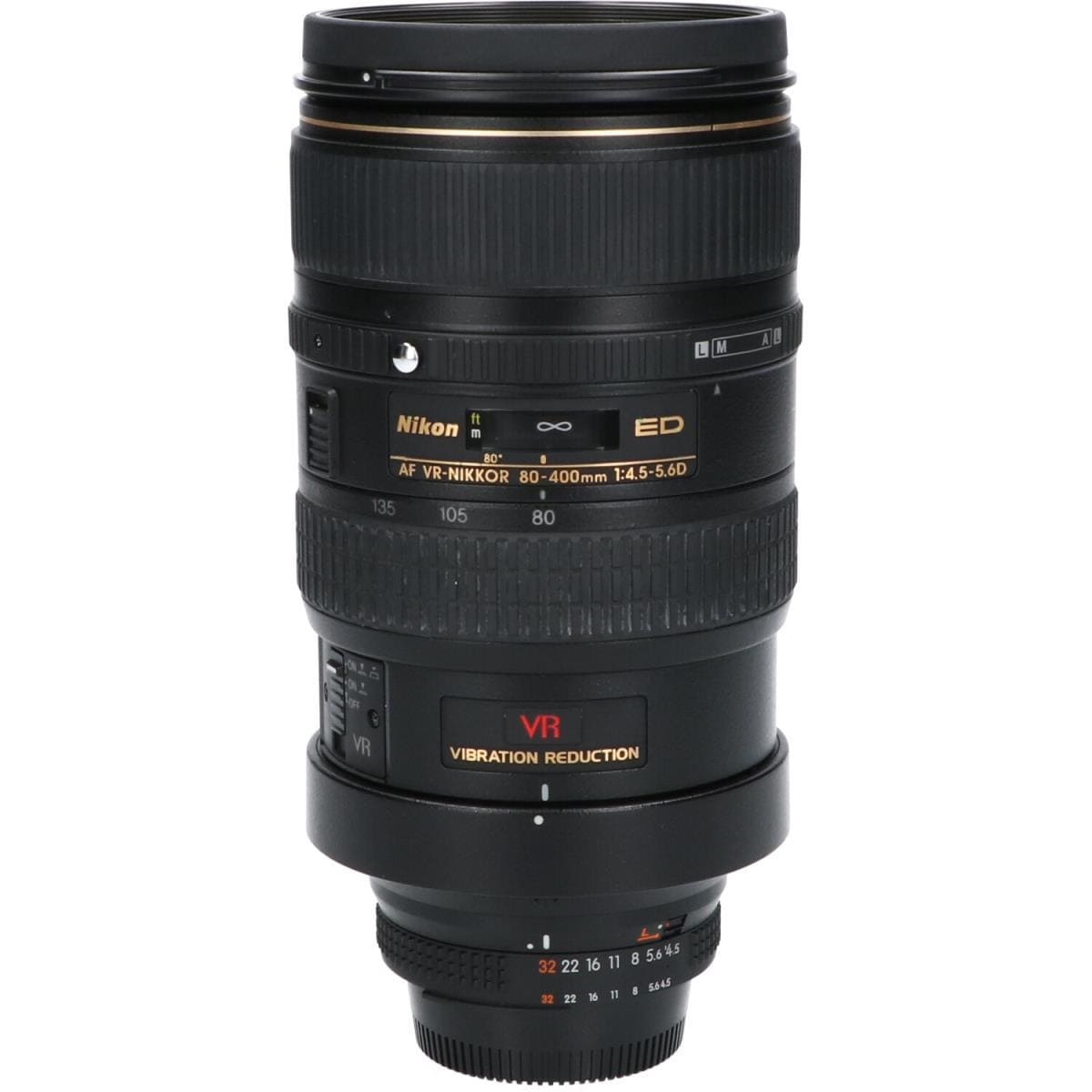 ＮＩＫＯＮ　ＡＦ８０－４００ｍｍ　Ｆ４．５－５．６Ｄ　ＥＤ　ＶＲ