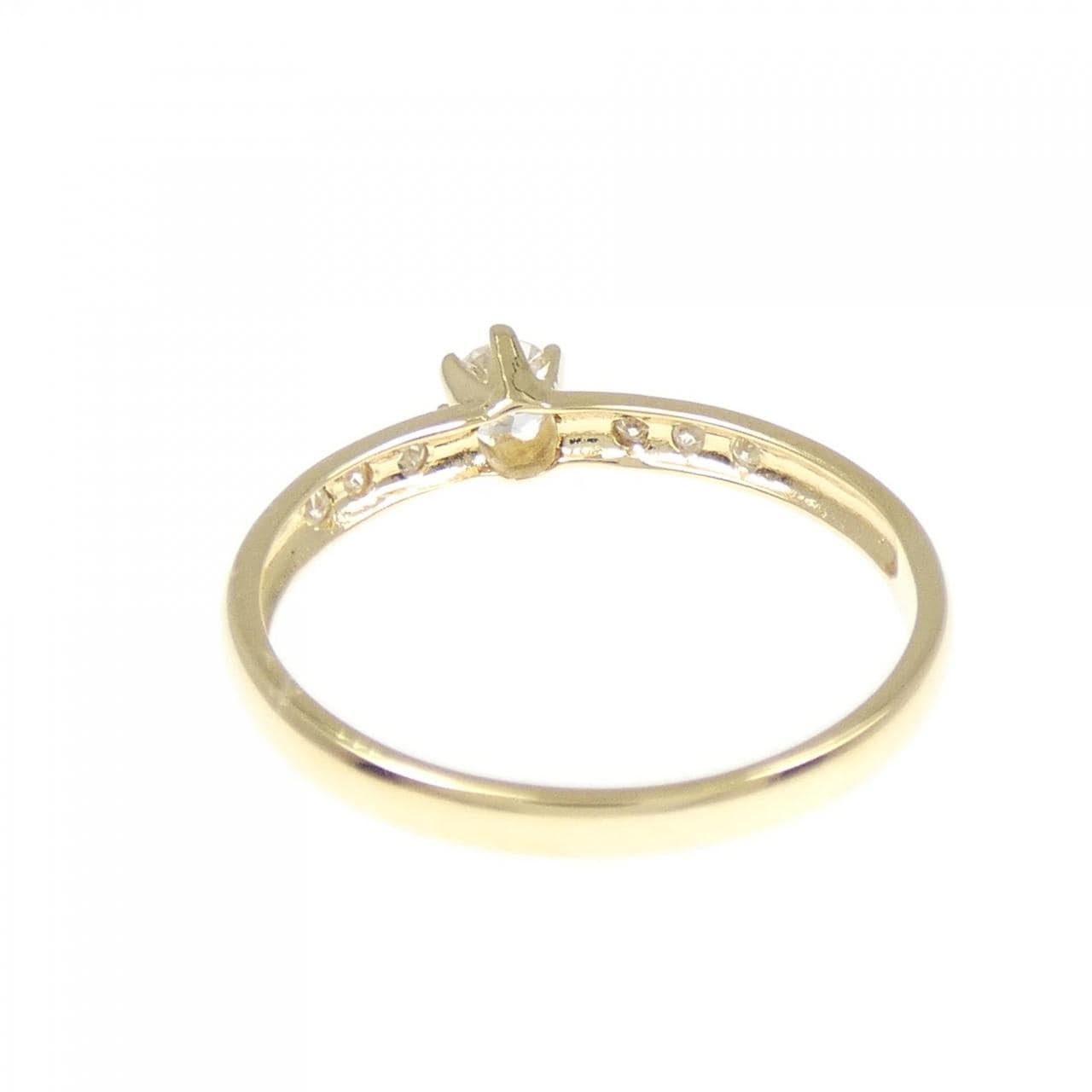 K18YG ダイヤモンド リング 0.17CT