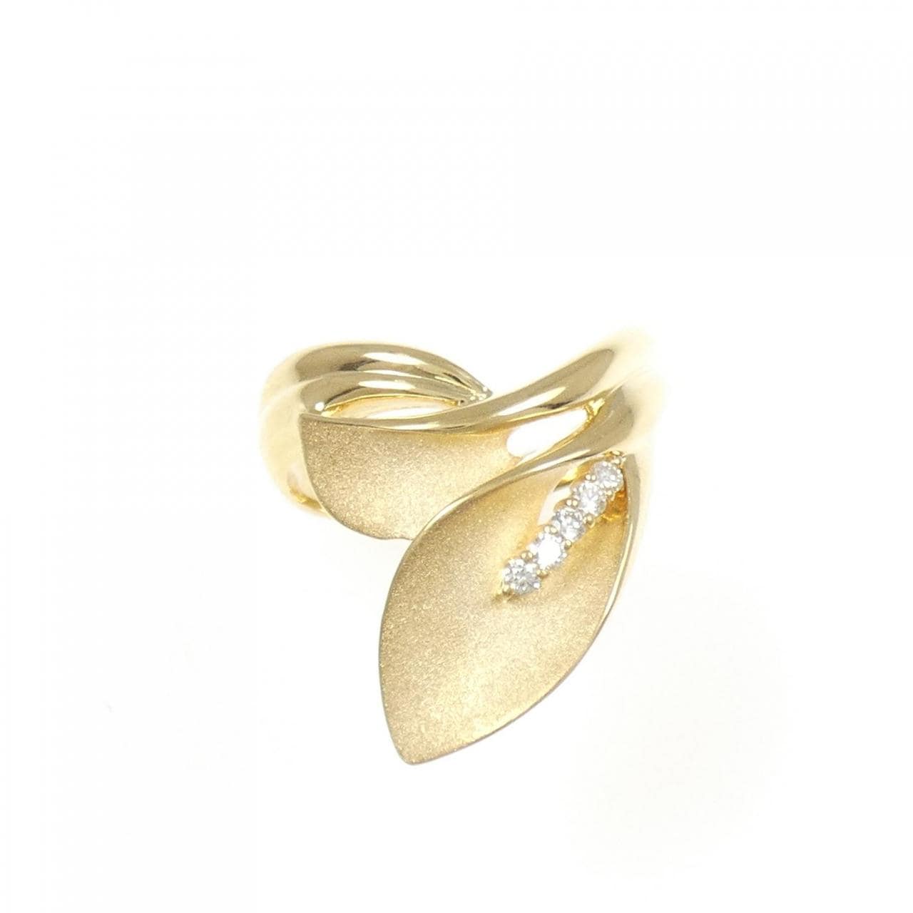 K18YG ダイヤモンド リング 0.09CT