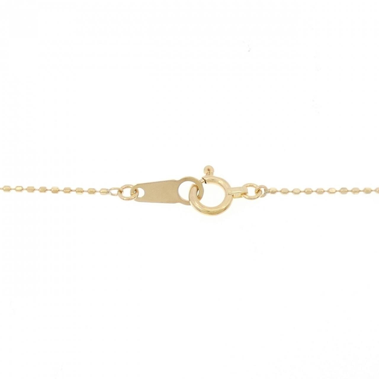 K18YG カラーストーン ネックレス