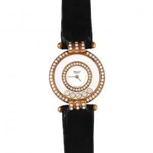 ショパール ハッピーダイヤモンド YG/2D･5P 205605-0001 YG クォーツ