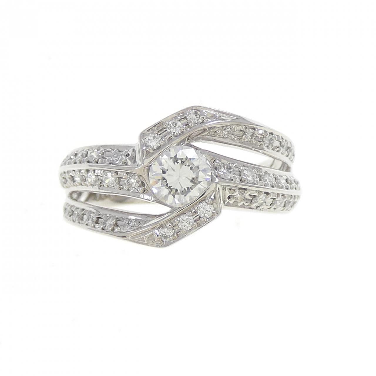 PT900 Diamond ring 0.34CT
