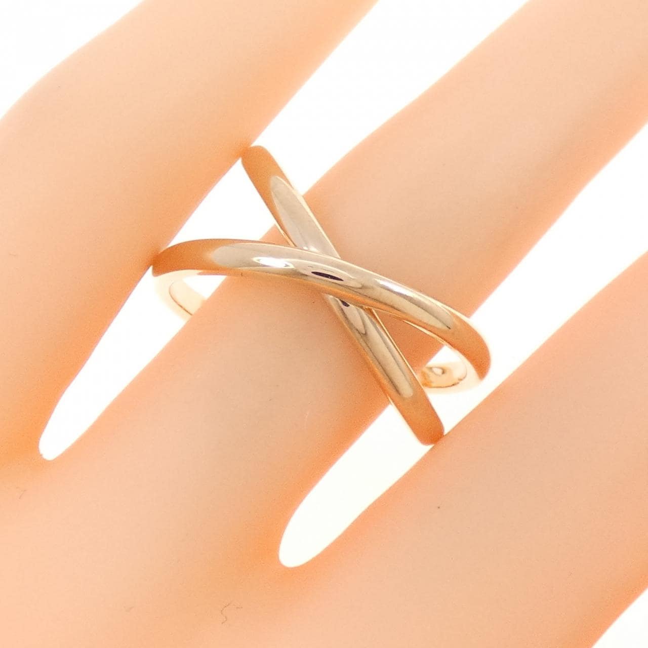 ミキモト クロッシングバンド リング