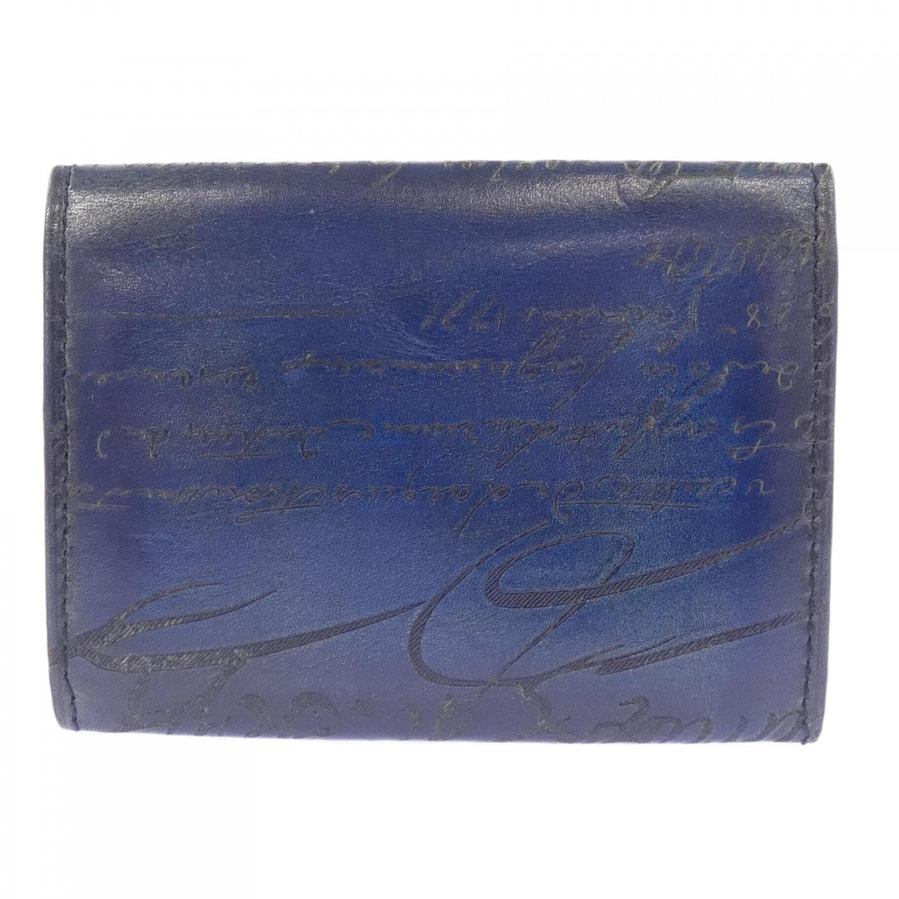 ベルルッティ Berluti インブイアスクリットレザーカードホルダー CARD CASE