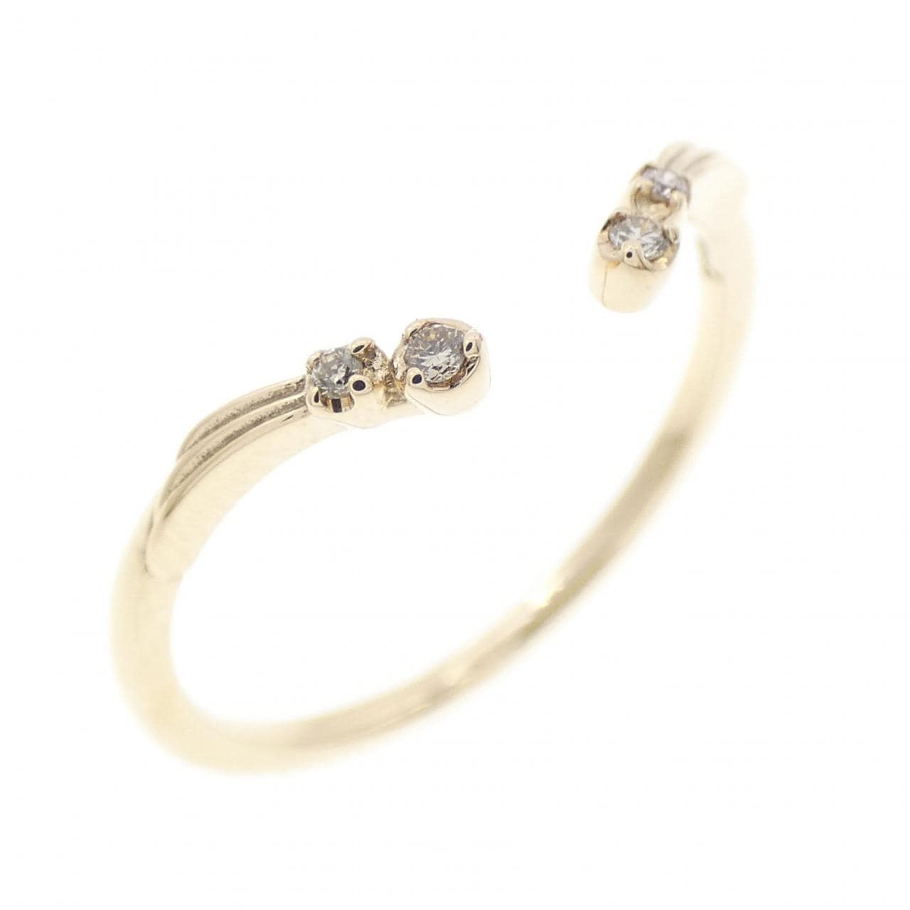 アガット ダイヤモンド リング 0.02CT