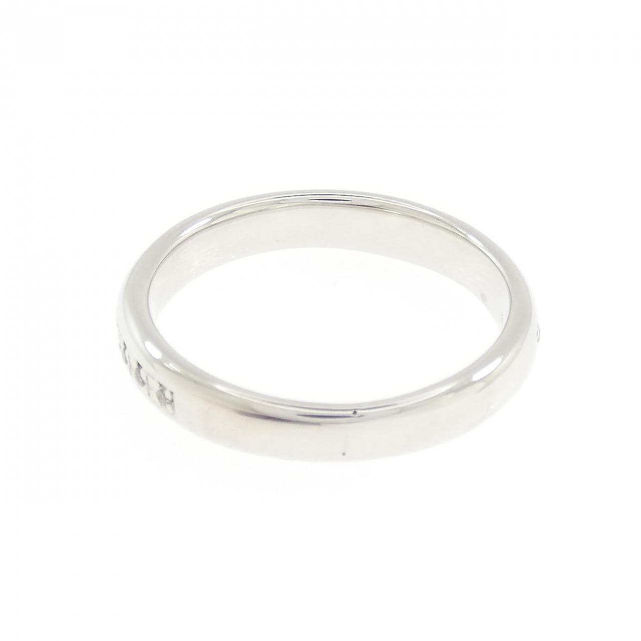 K18WG ダイヤモンド リング 0.11CT