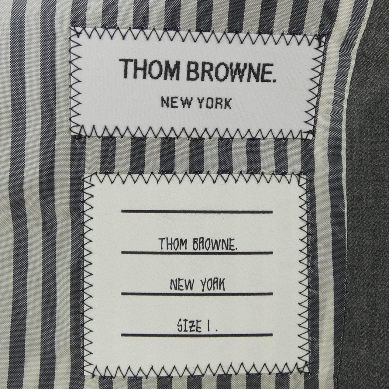 トムブラウン THOM BROWNE ツイル5ボタンベスト MVC001A ベスト