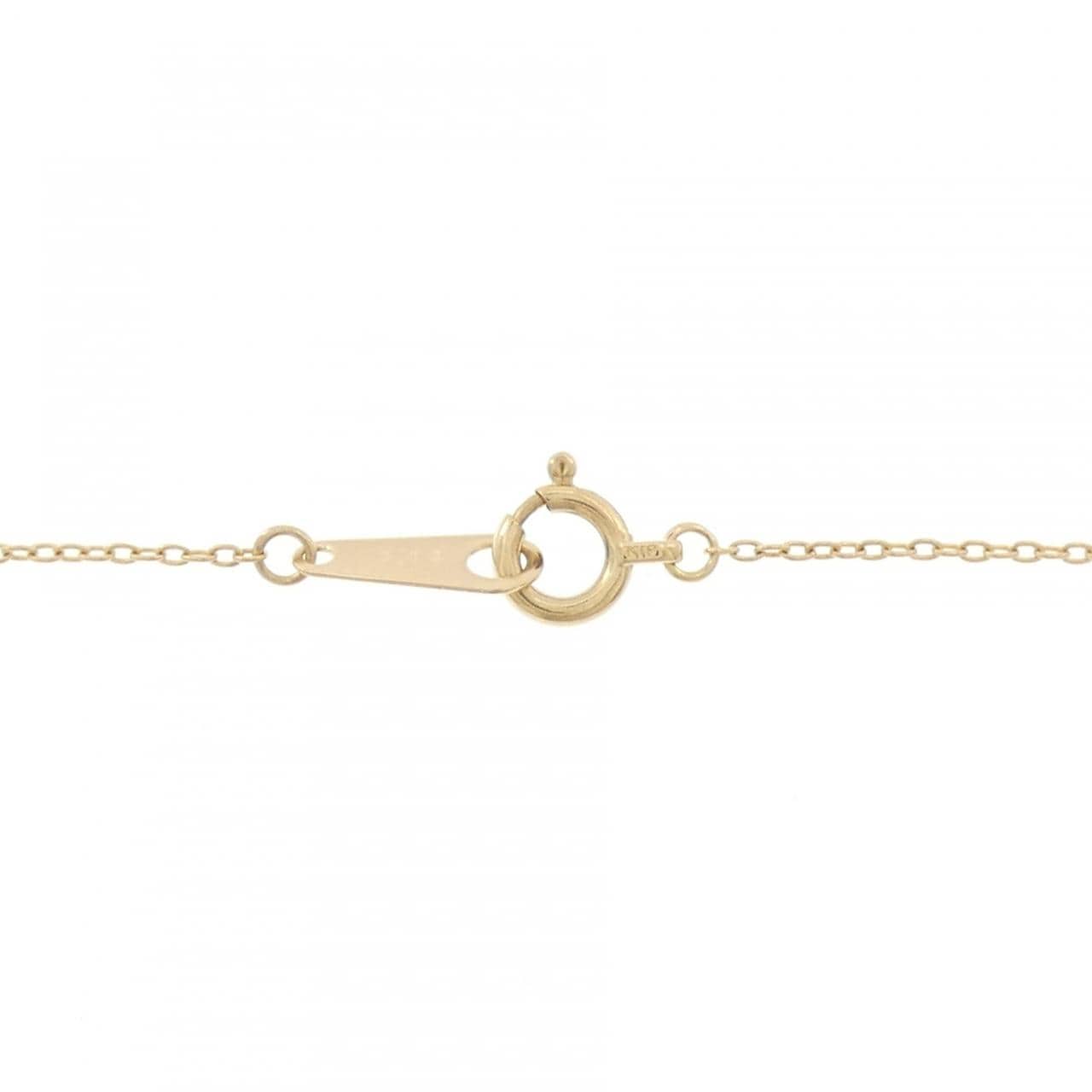 K18YG ダイヤモンド ネックレス 0.12CT