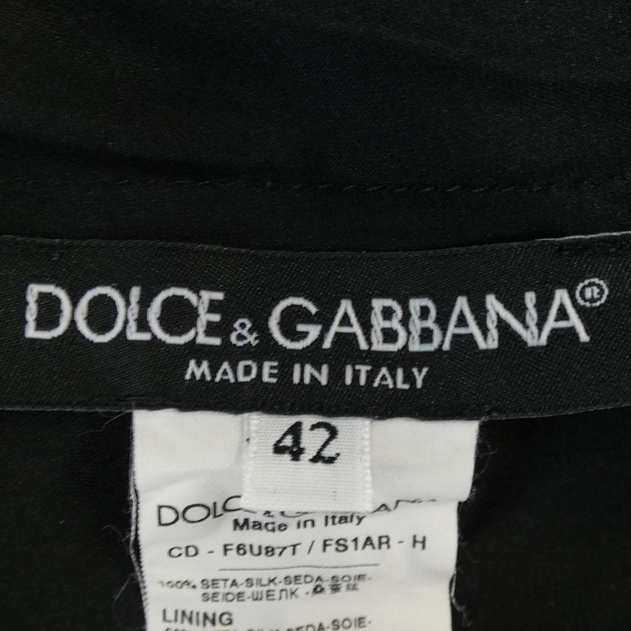 ドルチェアンドガッバーナ DOLCE&GABBANA ワンピース