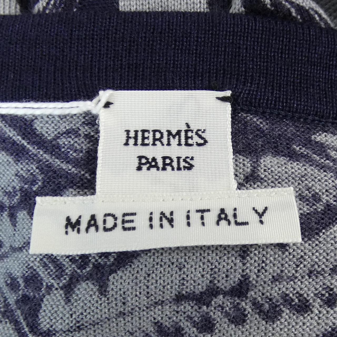 エルメス HERMES FLAMINGO PARTY *77-7709. ワンピース