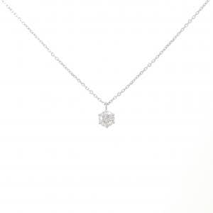 PT900/PT850 ダイヤモンド ネックレス 0.253CT G SI2 VG