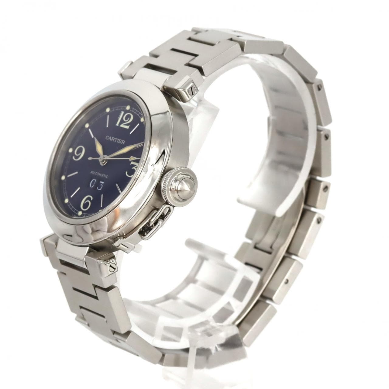 Cartier Pasha C Grande Date W31047M7 SS自动上弦