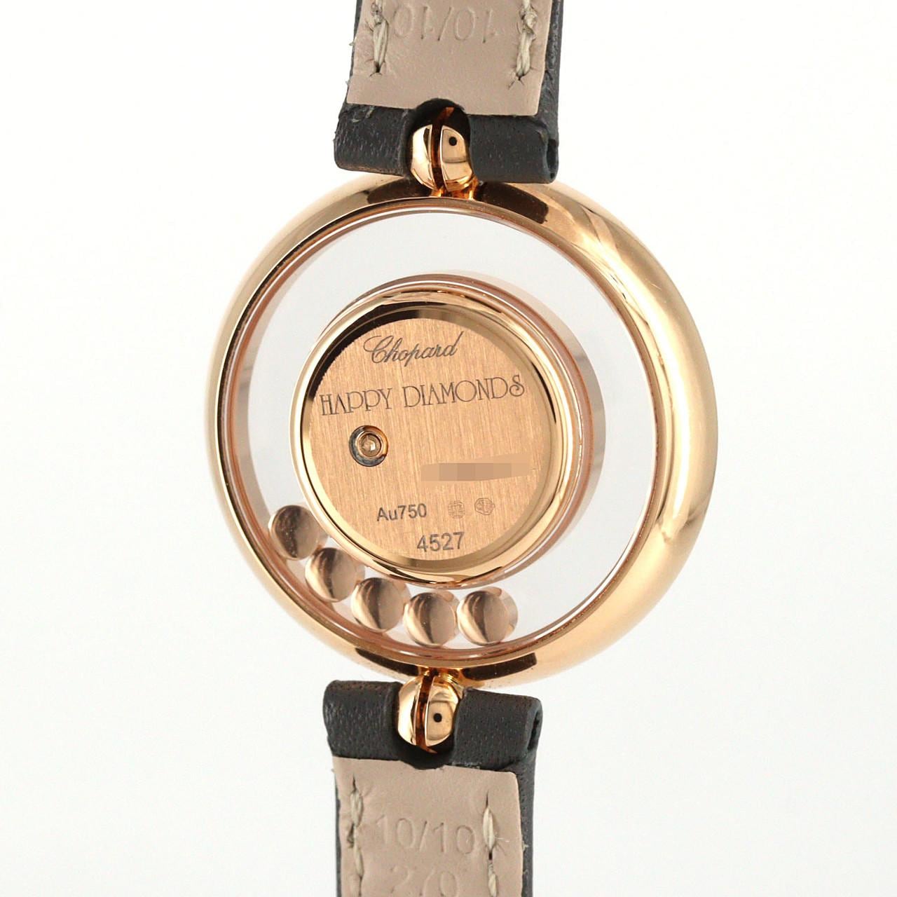 ショパール ハッピーダイヤモンドアイコン PG･5P 209415-5003 PG･RG クォーツ