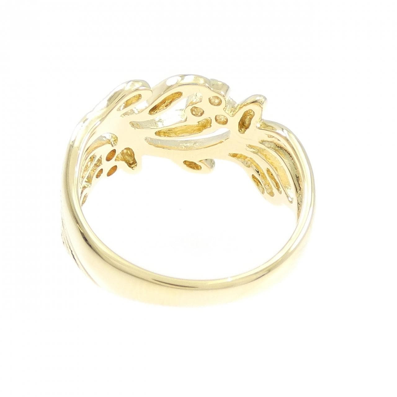 K18YG ダイヤモンド リング 0.06CT