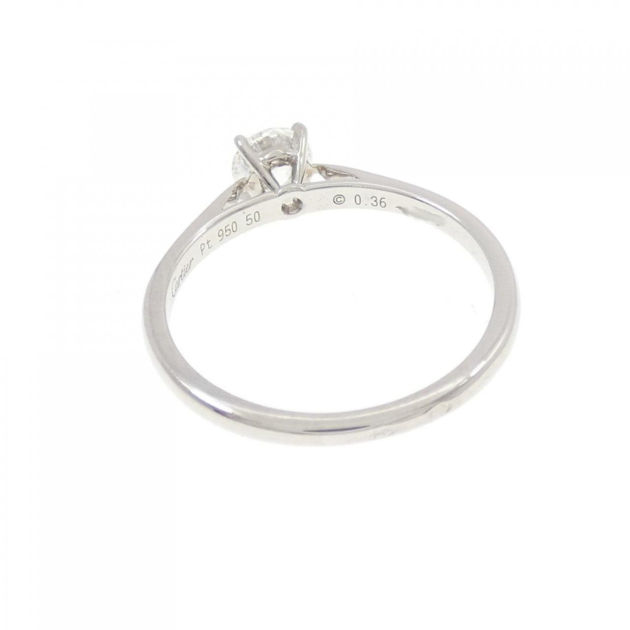 カルティエ 1895 ソリテール リング 0.36CT