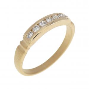 K18YG ダイヤモンド リング 0.14CT