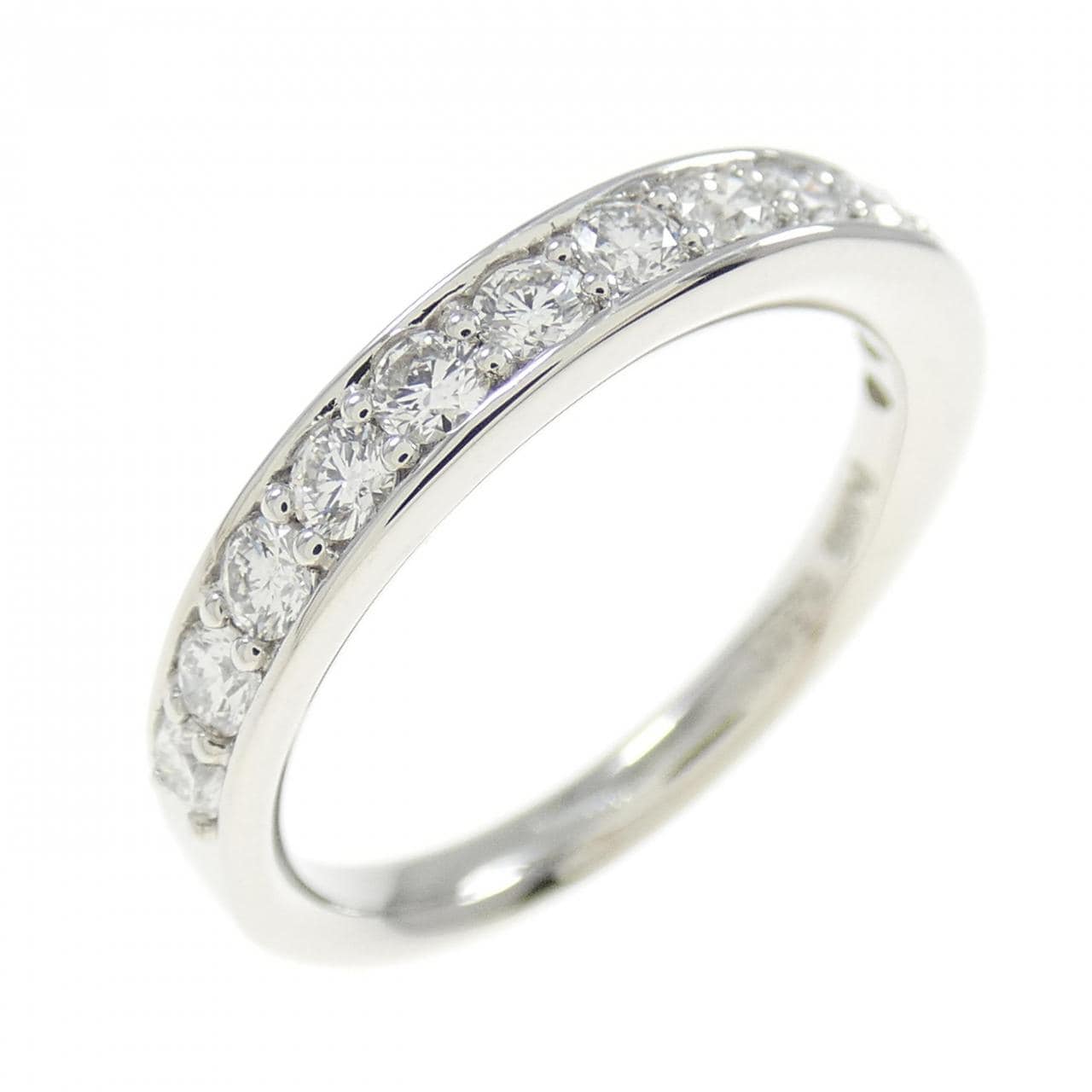 [BRAND NEW] PT Half Eternity Diamond Ring 0.500CT