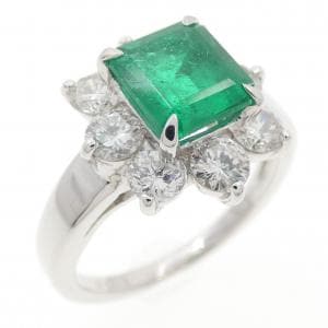 PT900 エメラルド リング 1.56CT