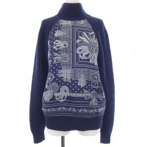 エルメス HERMES 馬のリボン飾り、ツイルレーヌ *07-7754 ニット