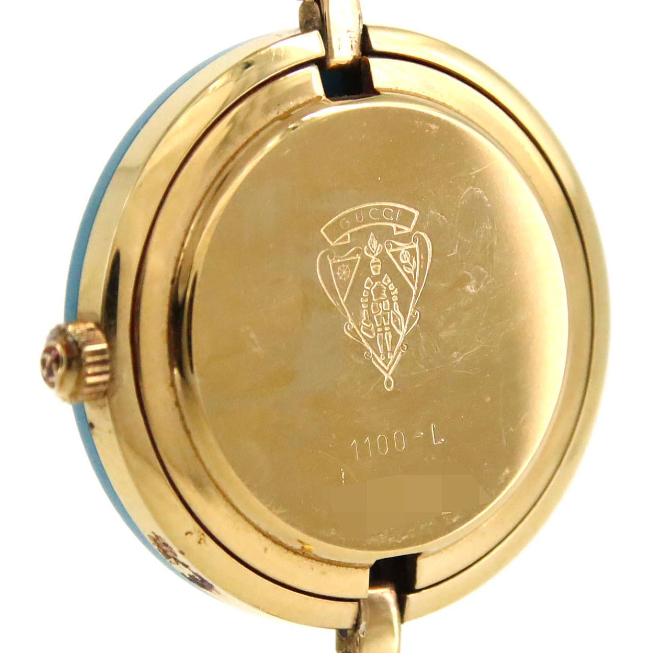 グッチ チェンジリング GP Mサイズ 1100-L GP クォーツ