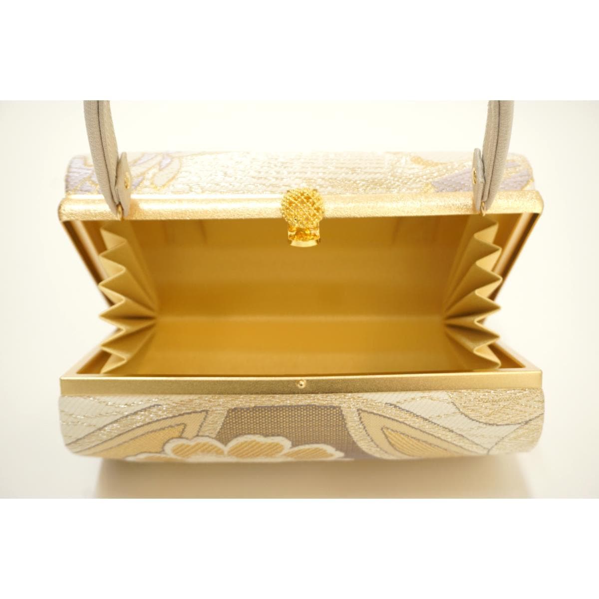 【新品】草履バッグセット　白梅　Ｆサイズ