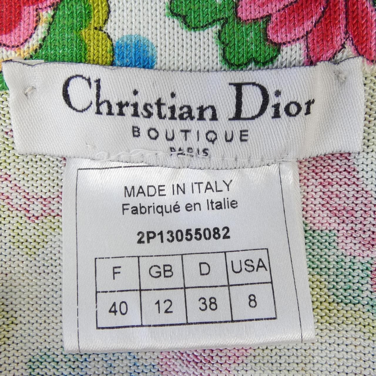 【ヴィンテージ】クリスチャンディオール CHRISTIAN DIOR 2P13055082 トップス