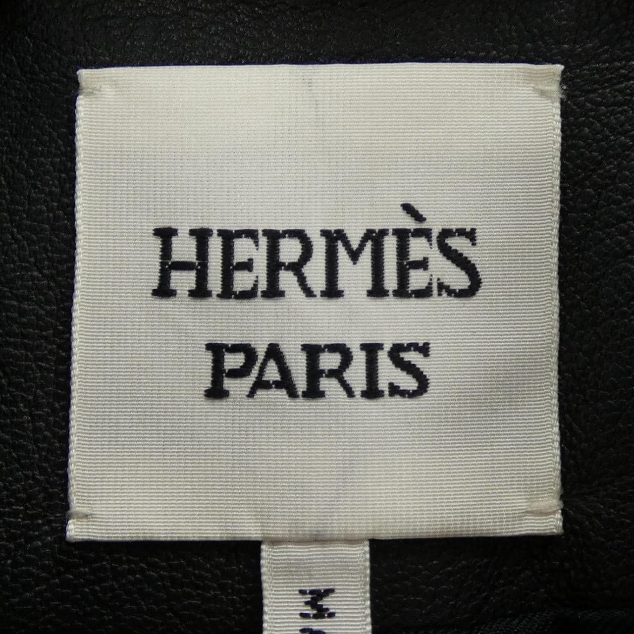 エルメス HERMES クルードセル CLOU DE SELLE 4E1201D7 レザージャケット