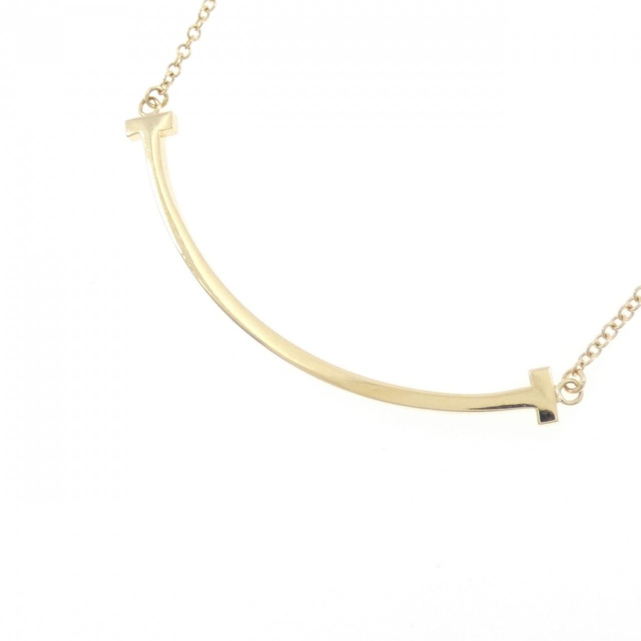 ティファニー Tスマイル スモール ネックレス