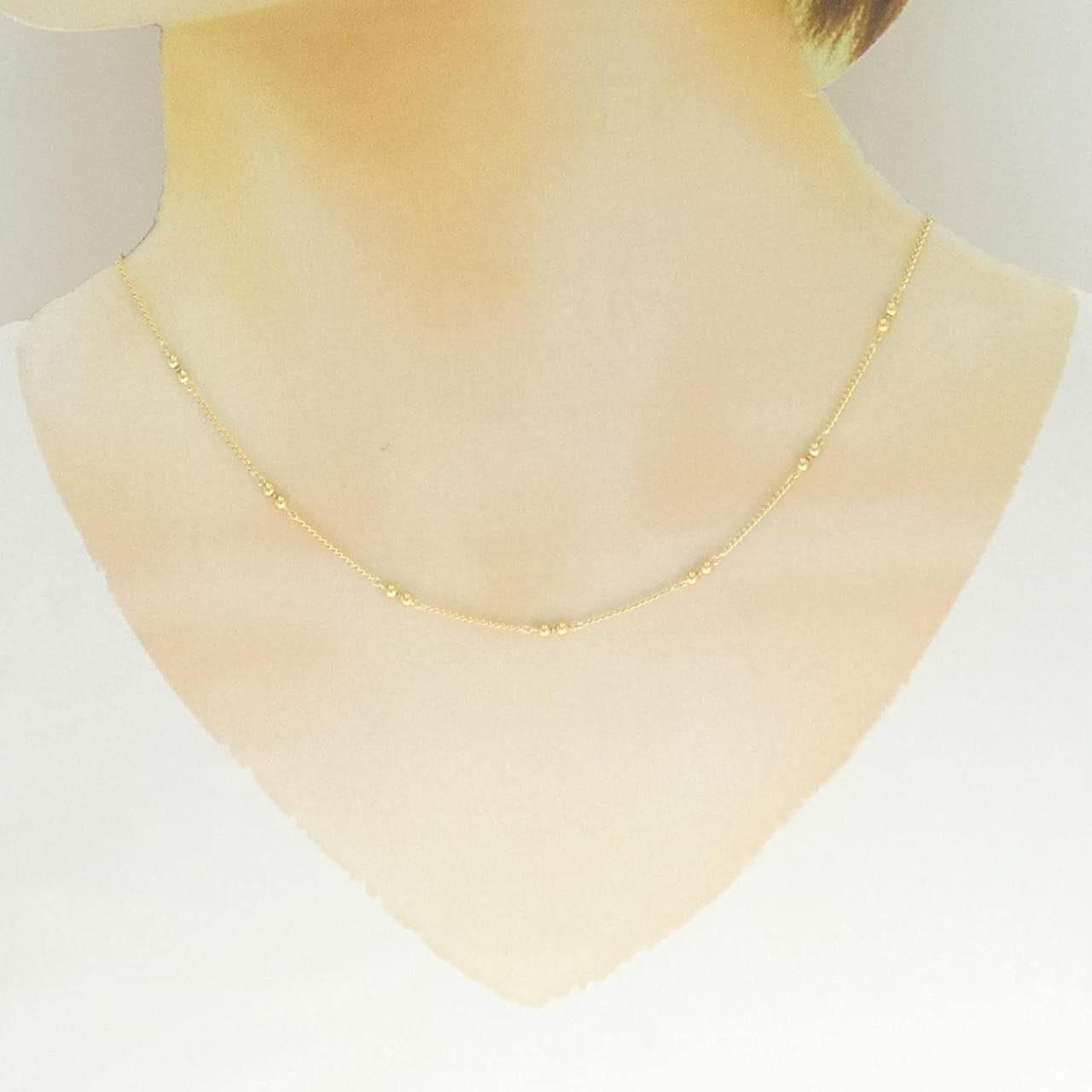 K18YG ネックレス