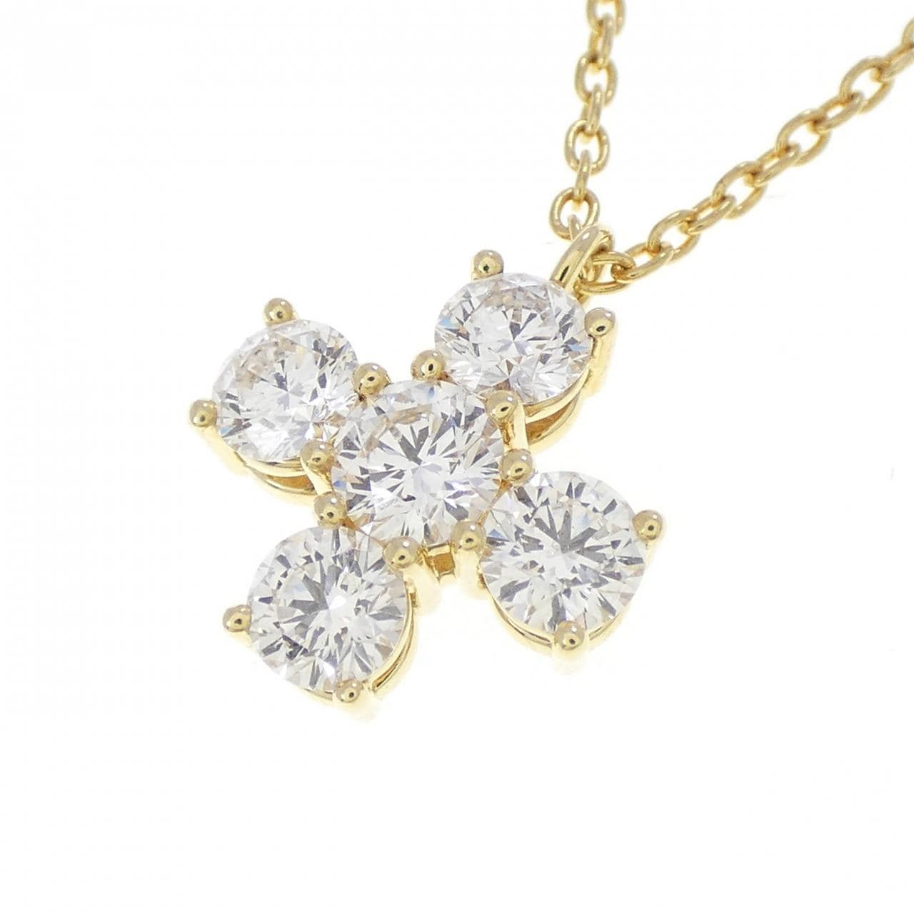 チャー ダイヤモンド ネックレス