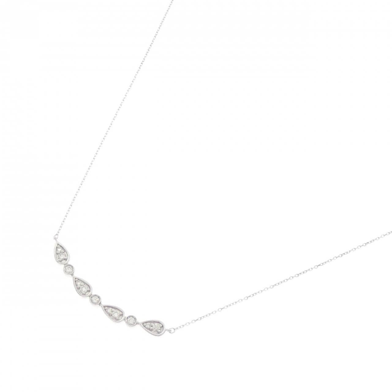 PT900/PT850 ダイヤモンド ネックレス 0.15CT