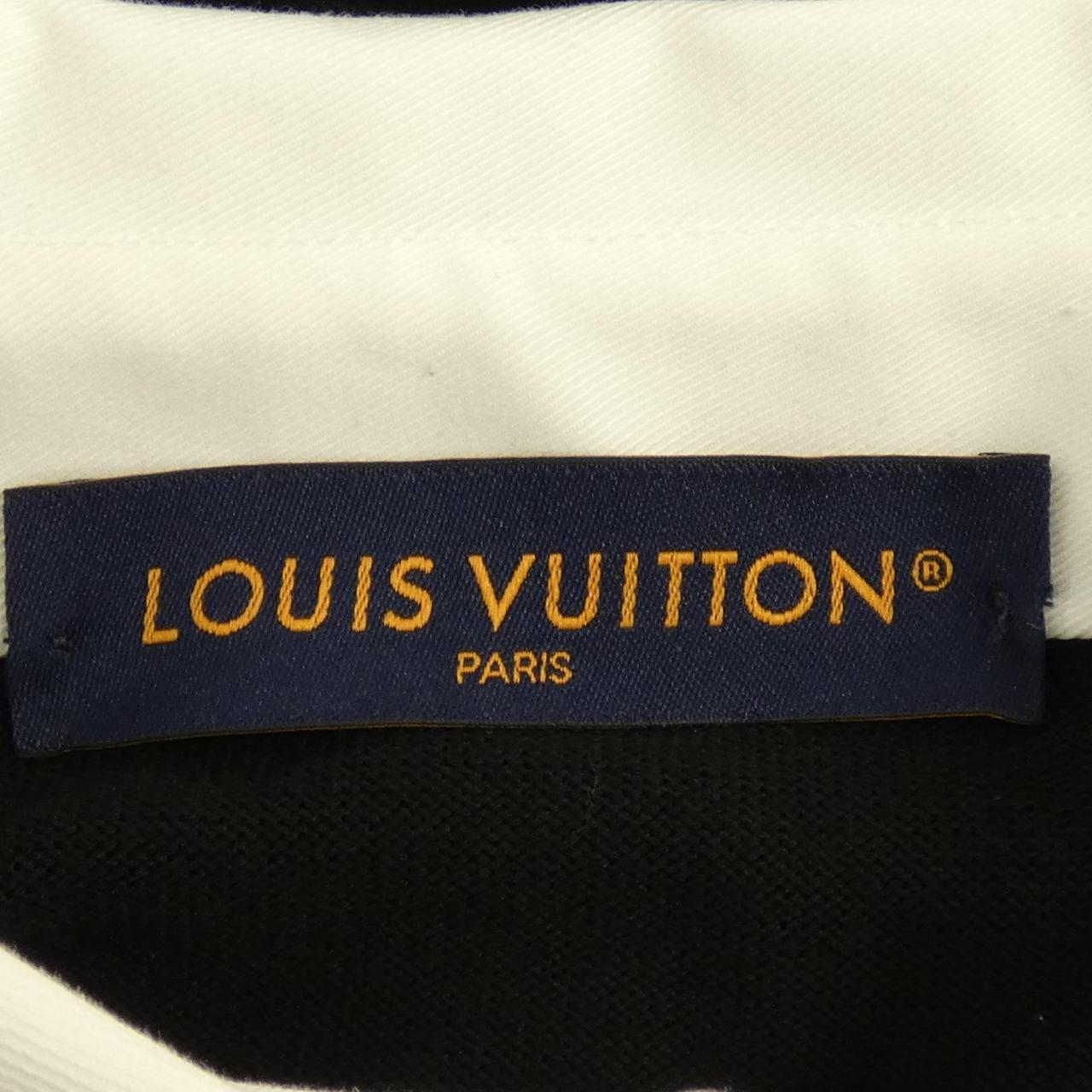 ルイヴィトン LOUIS VUITTON モノグラム ジャカード ロングスリーブポロシャツ HTN09WAUR ポロシャツ