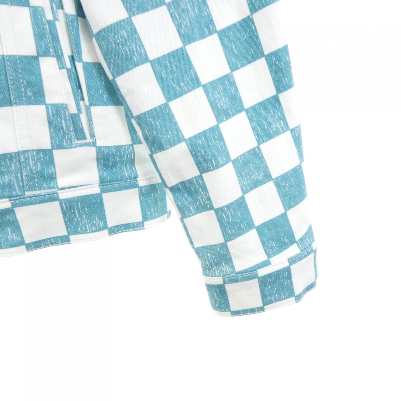 ルイヴィトン LOUIS VUITTON ダミエデニムトラッカージャケット HLA20WIM3 デニムジャケット