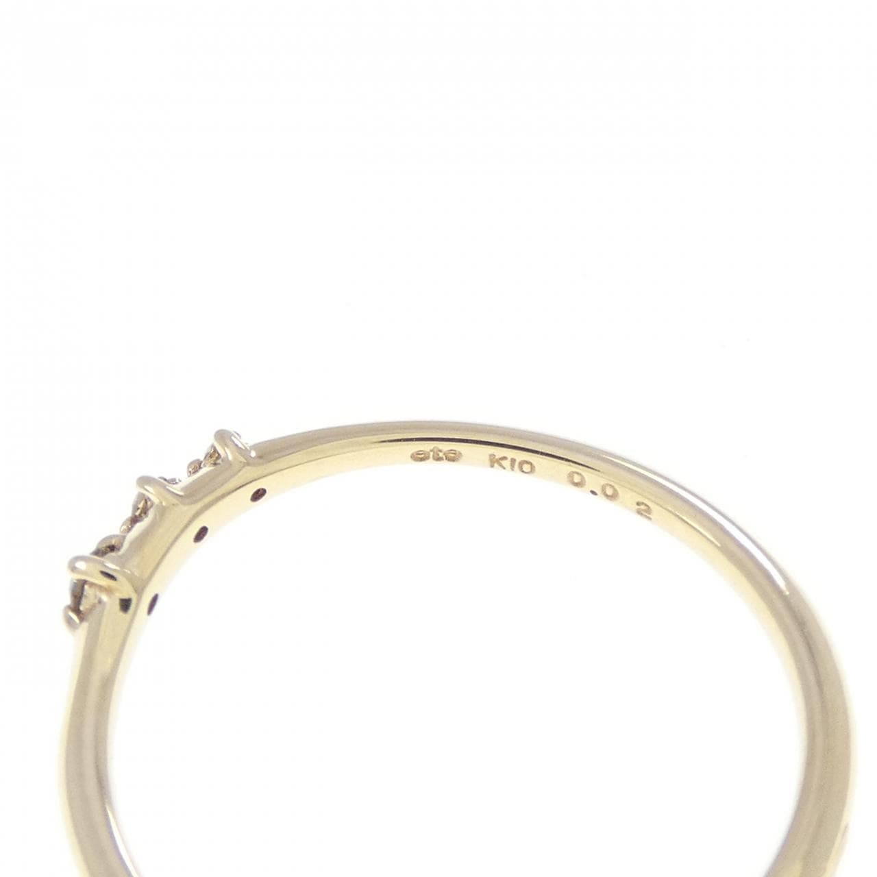 エテ ダイヤモンド リング 0.02CT