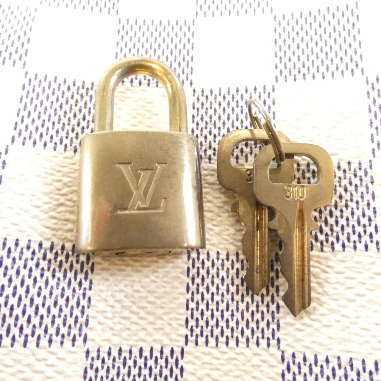 ルイヴィトン ダミエ アズール スピーディ 25cm N41534 ボストンバッグ