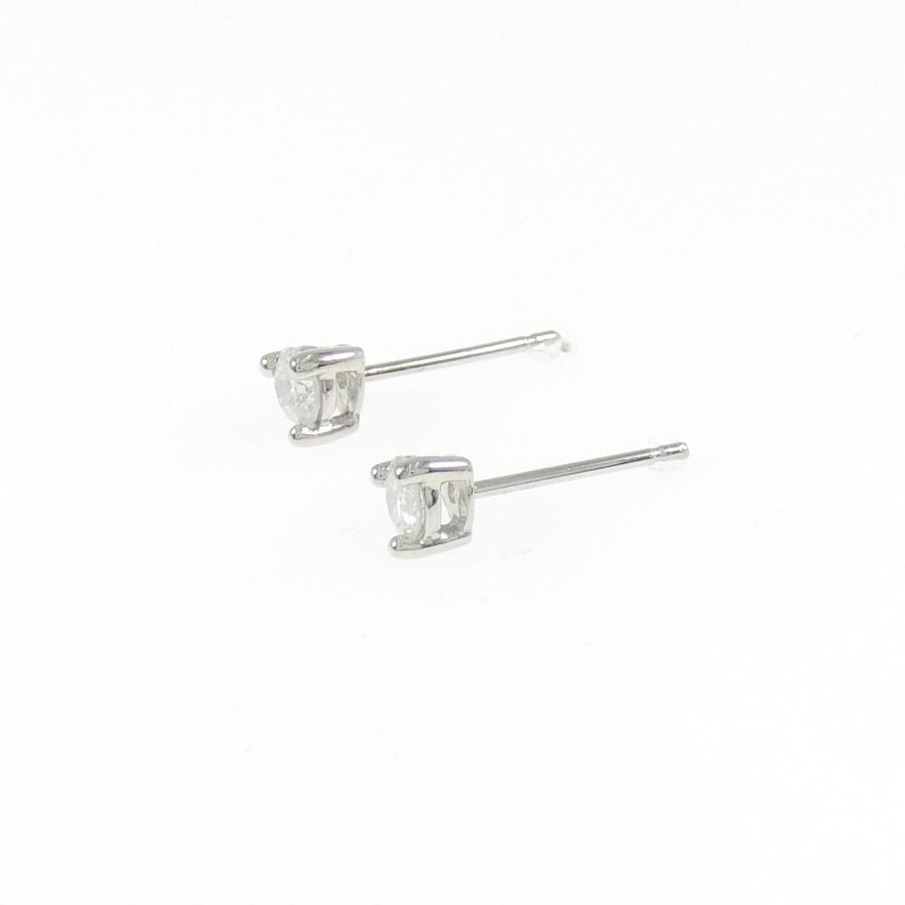 PT900 ダイヤモンド ピアス 0.30CT