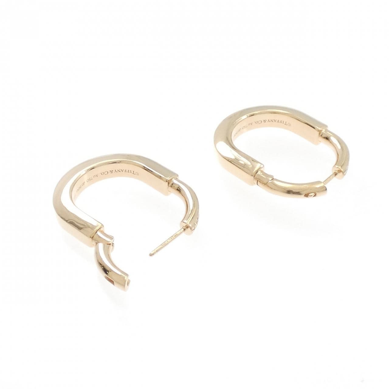 ティファニー ロック ピアス 0.19CT