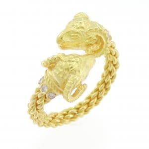 750YG ダイヤモンド リング