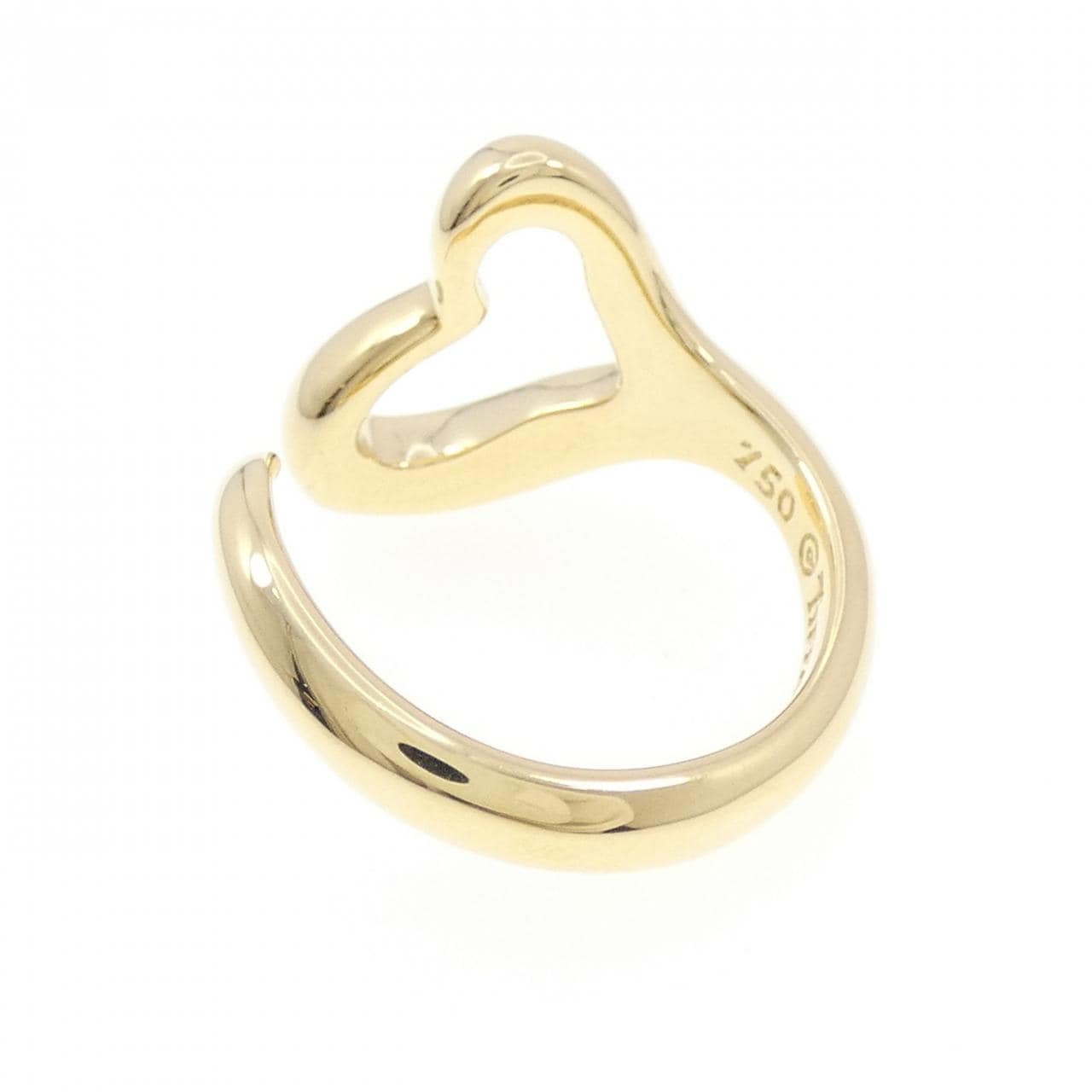 ティファニー オープンハート リング