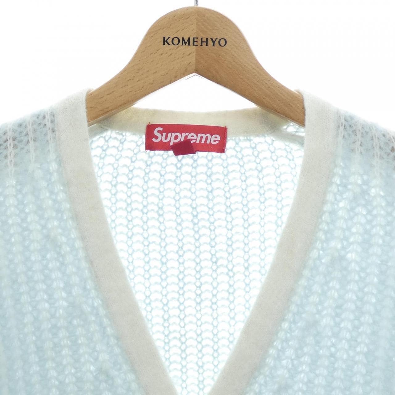 シュプリーム SUPREME 2-Tone Mohair カーディガン