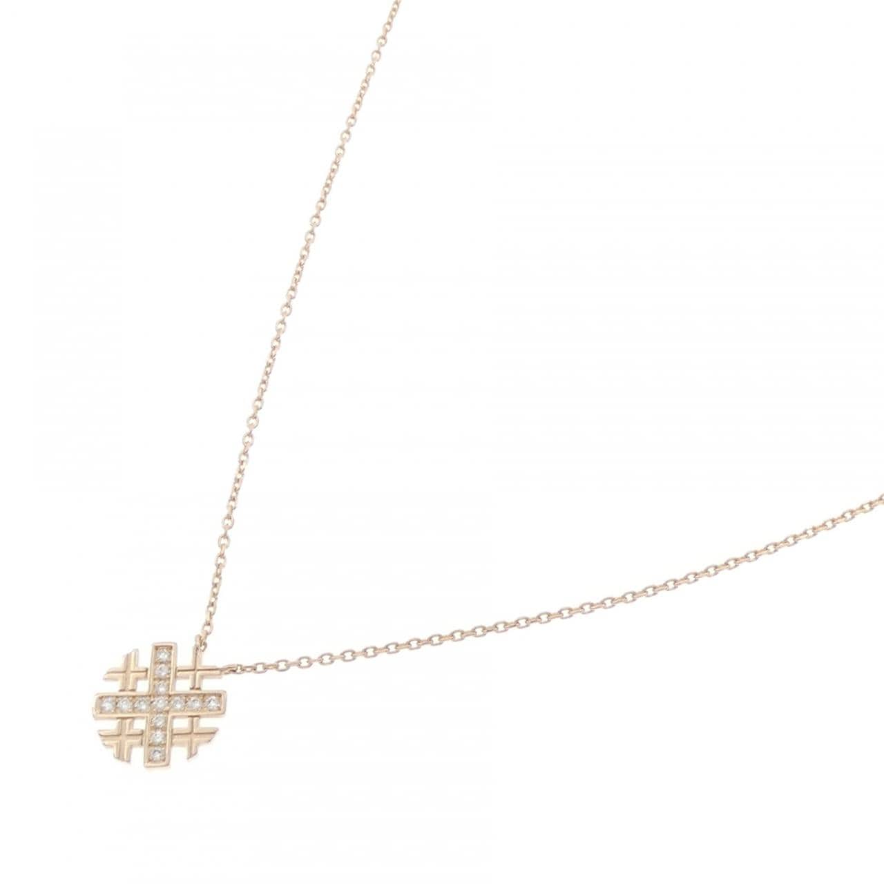 ニワカ ダイヤモンド ネックレス 0.06CT