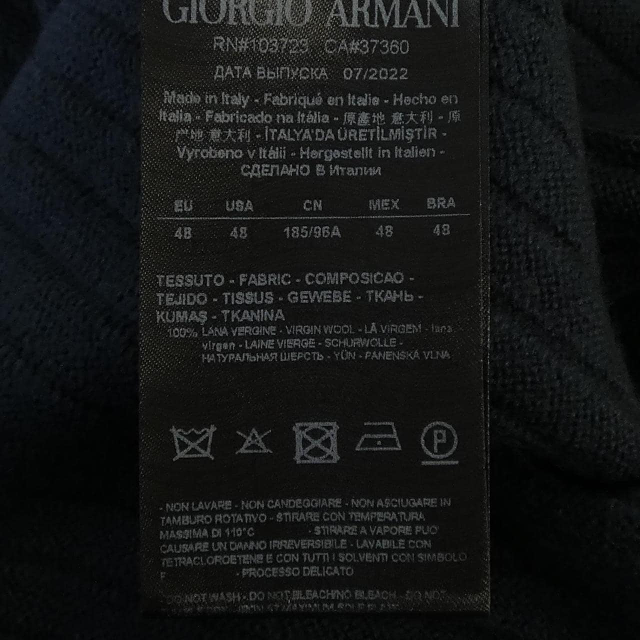 ジョルジオ アルマーニ GIORGIO ARMANI 3RSM09 ニット