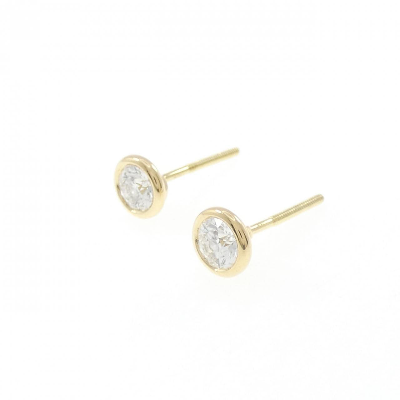 ティファニー バイザヤード ピアス 0.29CT 0.28CT H VS1-VS2 EXT