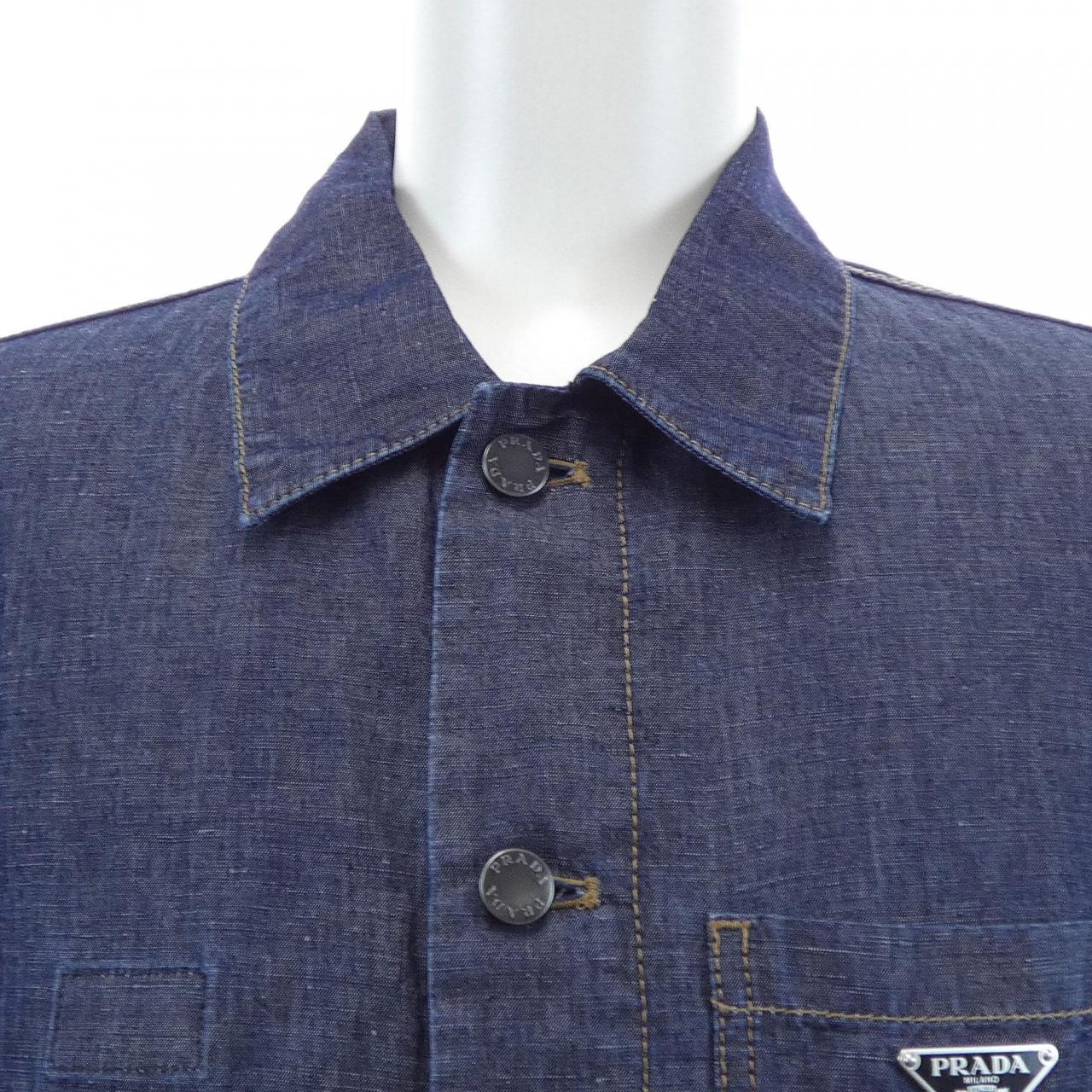 プラダ PRADA トライアングルロゴ GEB254 SOOO 14J2 ジャケット